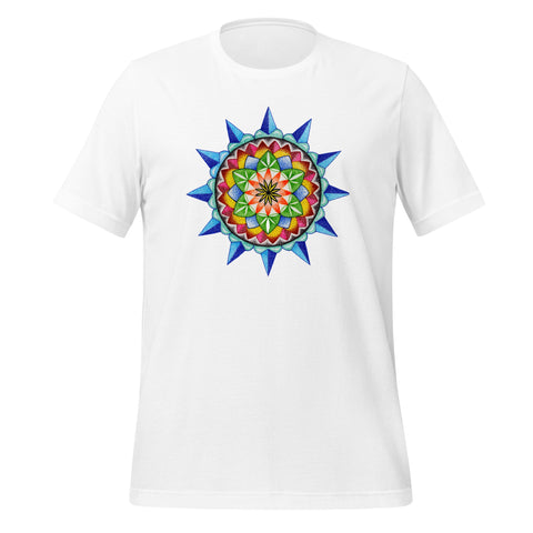 420 Mandala Unisex Eco t-shirt - Martin K Designs