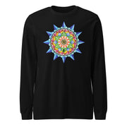 420 Mandala Unisex Long Sleeve Tee - Martin K Designs