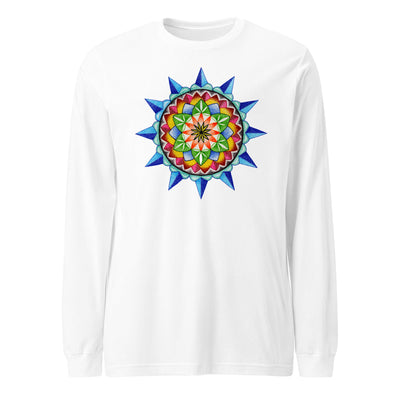 420 Mandala Unisex Long Sleeve Tee - Martin K Designs