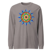 420 Mandala Unisex Long Sleeve Tee - Martin K Designs