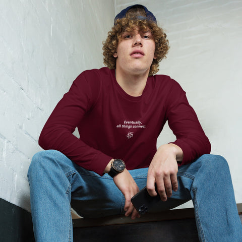 All Things Connect Dark Unisex Long Sleeve Tee - Flowstate Apparel
