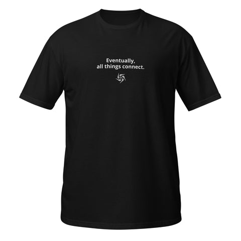 All Things Connect Dark Unisex T-Shirt - front view