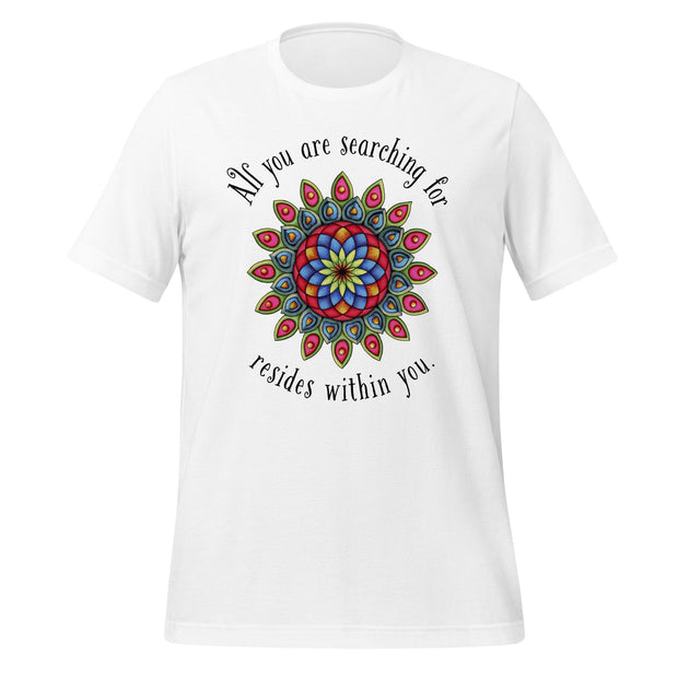 All You Are Searching For Unisex Eco t-shirt - Martin K Designs