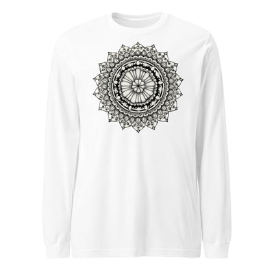 Ancient Future Mandala Unisex Long Sleeve Tee - Martin K Designs