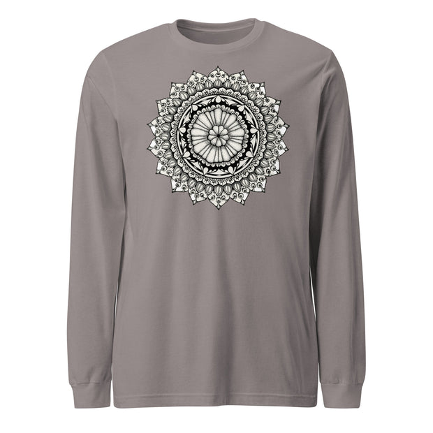 Ancient Future Mandala Unisex Long Sleeve Tee - Martin K Designs