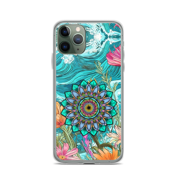 Aquamarine Clear Case for iPhone® - Martin K Designs