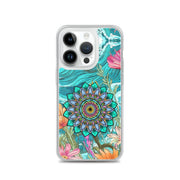 Aquamarine Clear Case for iPhone® - Martin K Designs