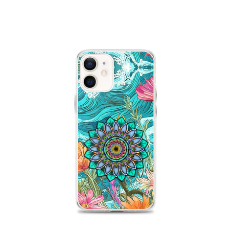 Aquamarine Clear Case for iPhone® - Martin K Designs