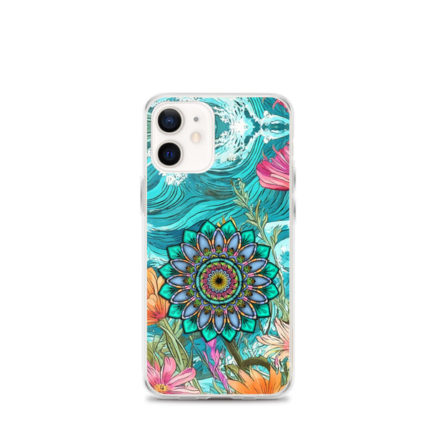 Aquamarine Clear Case for iPhone® - Martin K Designs