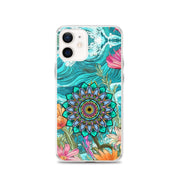 Aquamarine Clear Case for iPhone® - Martin K Designs