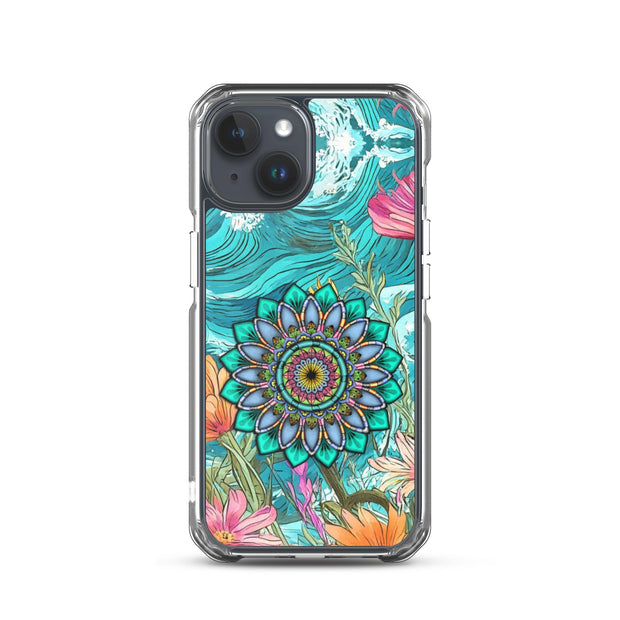 Aquamarine Clear Case for iPhone® - Martin K Designs