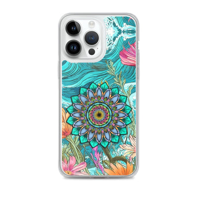 Aquamarine Clear Case for iPhone® - Martin K Designs