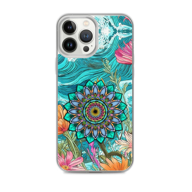 Aquamarine Clear Case for iPhone® - Martin K Designs