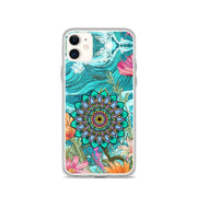 Aquamarine Clear Case for iPhone® - Martin K Designs