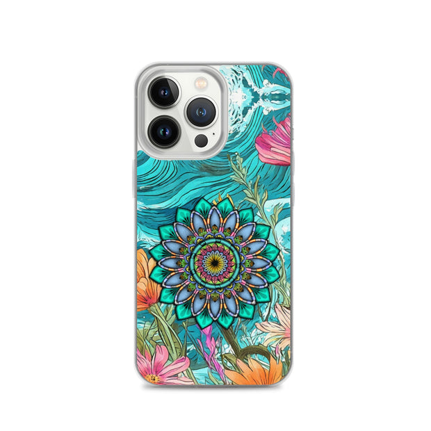 Aquamarine Clear Case for iPhone® - Martin K Designs