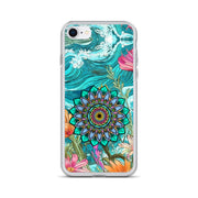 Aquamarine Clear Case for iPhone® - Martin K Designs