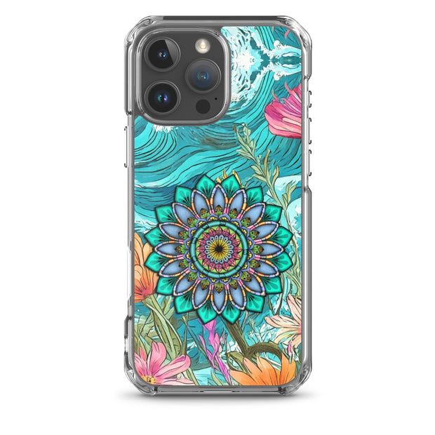 Aquamarine Clear Case for iPhone® - Martin K Designs