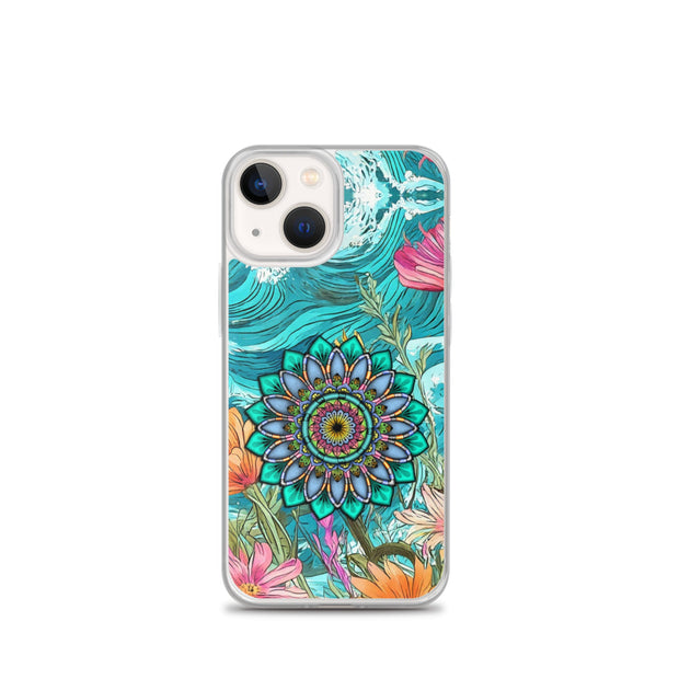 Aquamarine Clear Case for iPhone® - Martin K Designs
