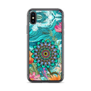 Aquamarine Clear Case for iPhone® - Martin K Designs