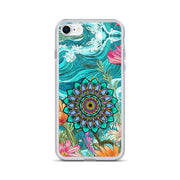 Aquamarine Clear Case for iPhone® - Martin K Designs