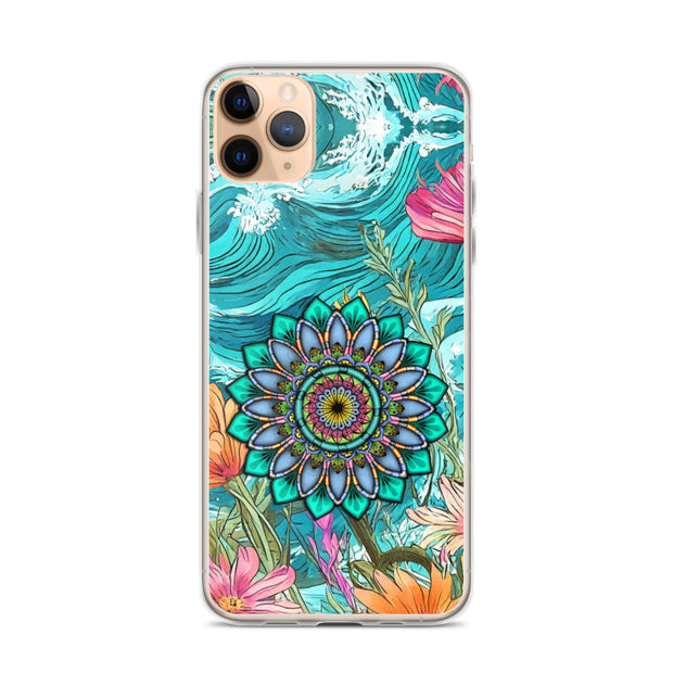 Aquamarine Clear Case for iPhone® - Martin K Designs