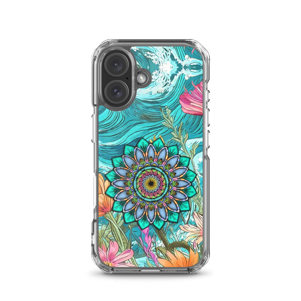 Aquamarine Clear Case for iPhone® - Martin K Designs