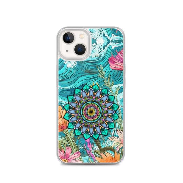 Aquamarine Clear Case for iPhone® - Martin K Designs
