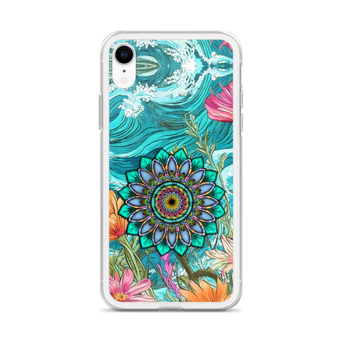 Aquamarine Clear Case for iPhone® - Martin K Designs