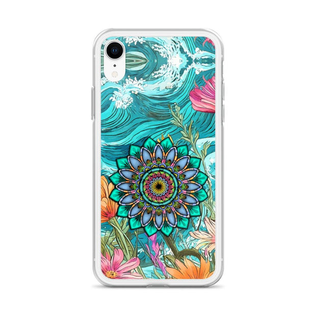 Aquamarine Clear Case for iPhone® - Martin K Designs