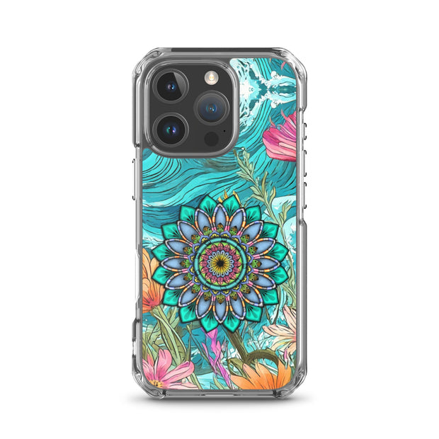 Aquamarine Clear Case for iPhone® - Martin K Designs