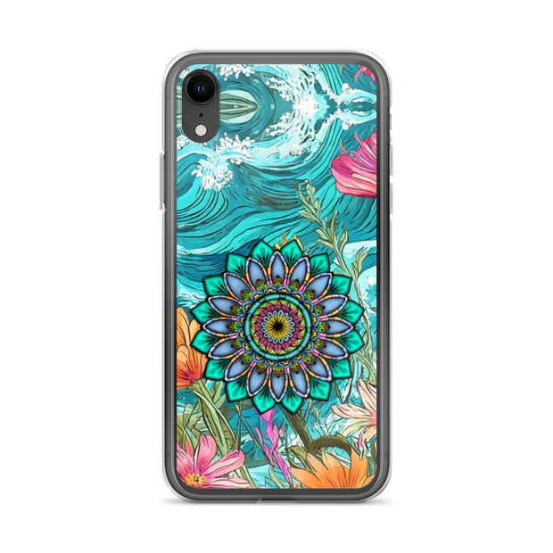 Aquamarine Clear Case for iPhone® - Martin K Designs