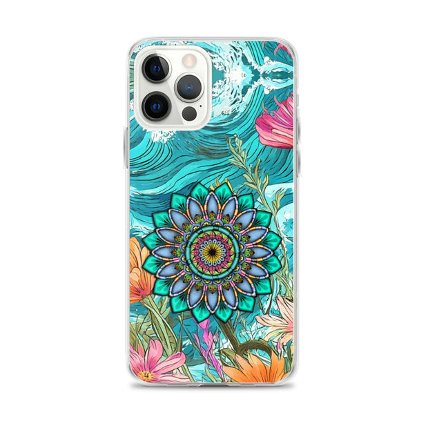 Aquamarine Clear Case for iPhone® - Martin K Designs