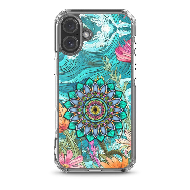 Aquamarine Clear Case for iPhone® - Martin K Designs