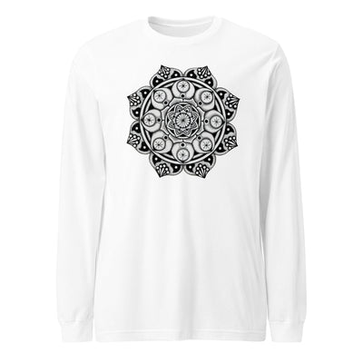 Arcturus Mandala Unisex Long Sleeve Tee - Martin K Designs