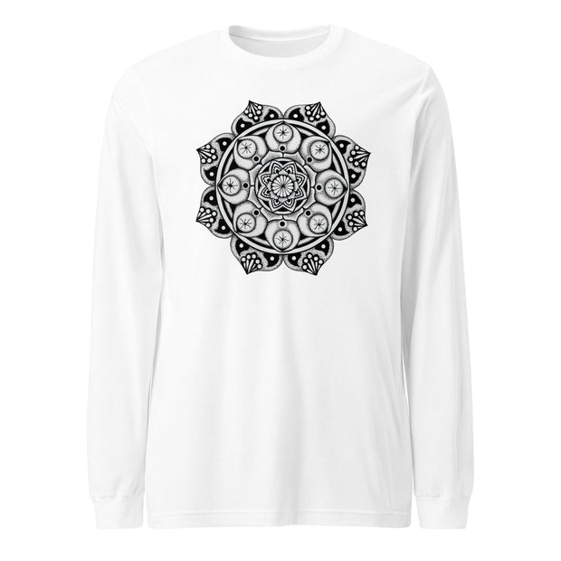 Arcturus Mandala Unisex Long Sleeve Tee - Martin K Designs