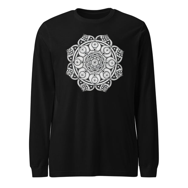 Arcturus Mandala Unisex Long Sleeve Tee - Martin K Designs