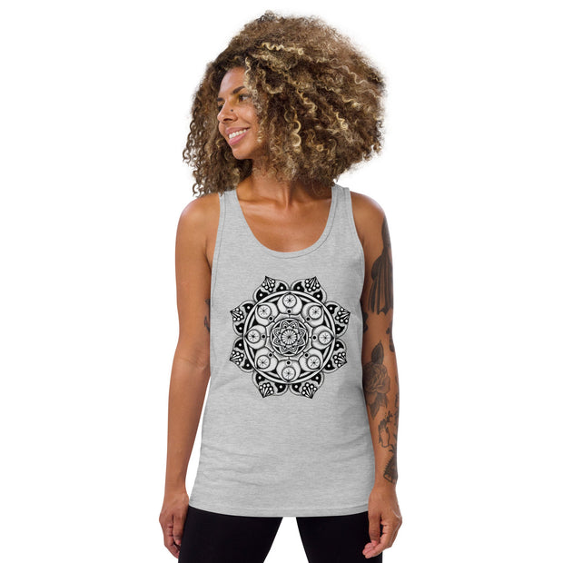 Arcturus Mandala Unisex Tank Top - Martin K Designs