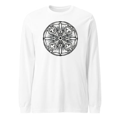 Atlantis Mandala Unisex Long Sleeve Tee - Martin K Designs