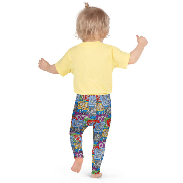 Binary Box Kid's Leggings - Martin K Designs
