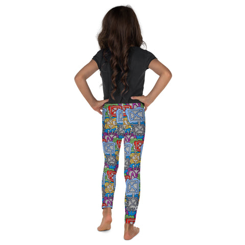 Binary Box Kid's Leggings - Martin K Designs