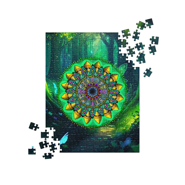 Bounty Mandala Jigsaw Puzzle - Martin K Designs