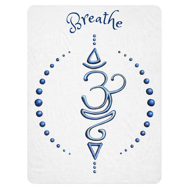 Breathe Sherpa blanket - Martin K Designs