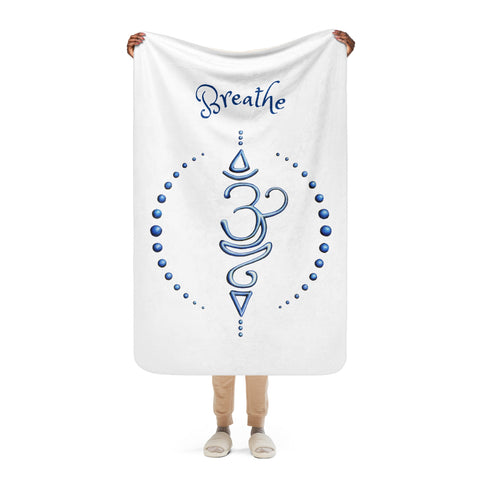 Breathe Sherpa blanket - Martin K Designs