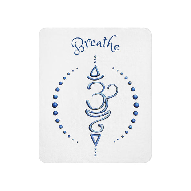 Breathe Sherpa blanket - Martin K Designs