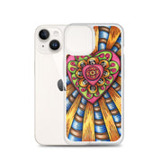 Bursting Heart Clear Case for iPhone® - Martin K Designs