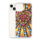 Bursting Heart Clear Case for iPhone® - Martin K Designs