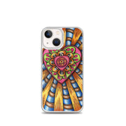 Bursting Heart Clear Case for iPhone® - Martin K Designs