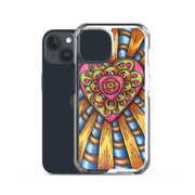 Bursting Heart Clear Case for iPhone® - Martin K Designs