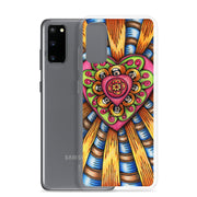 Bursting Heart Clear Case for Samsung® - Martin K Designs