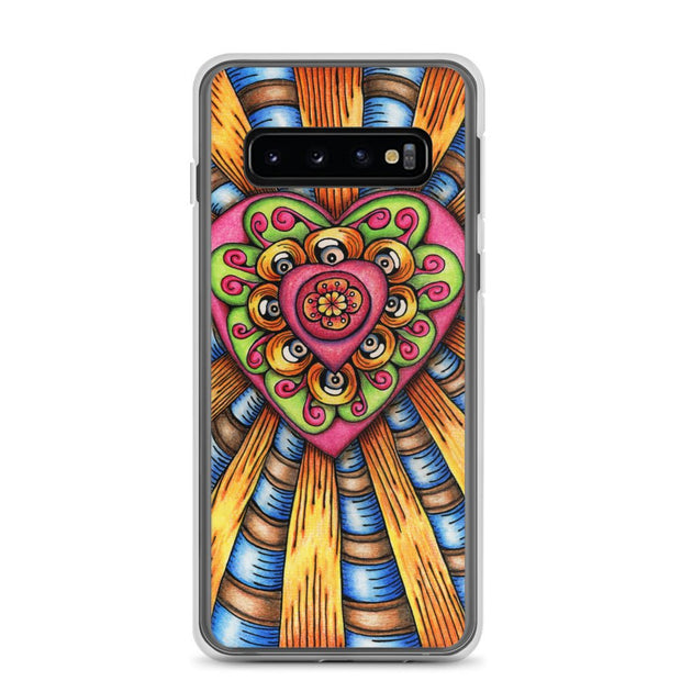 Bursting Heart Clear Case for Samsung® - Martin K Designs